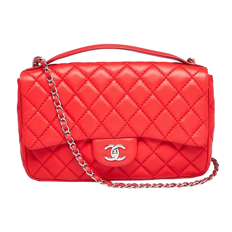 Bolso best sale chanel rojo