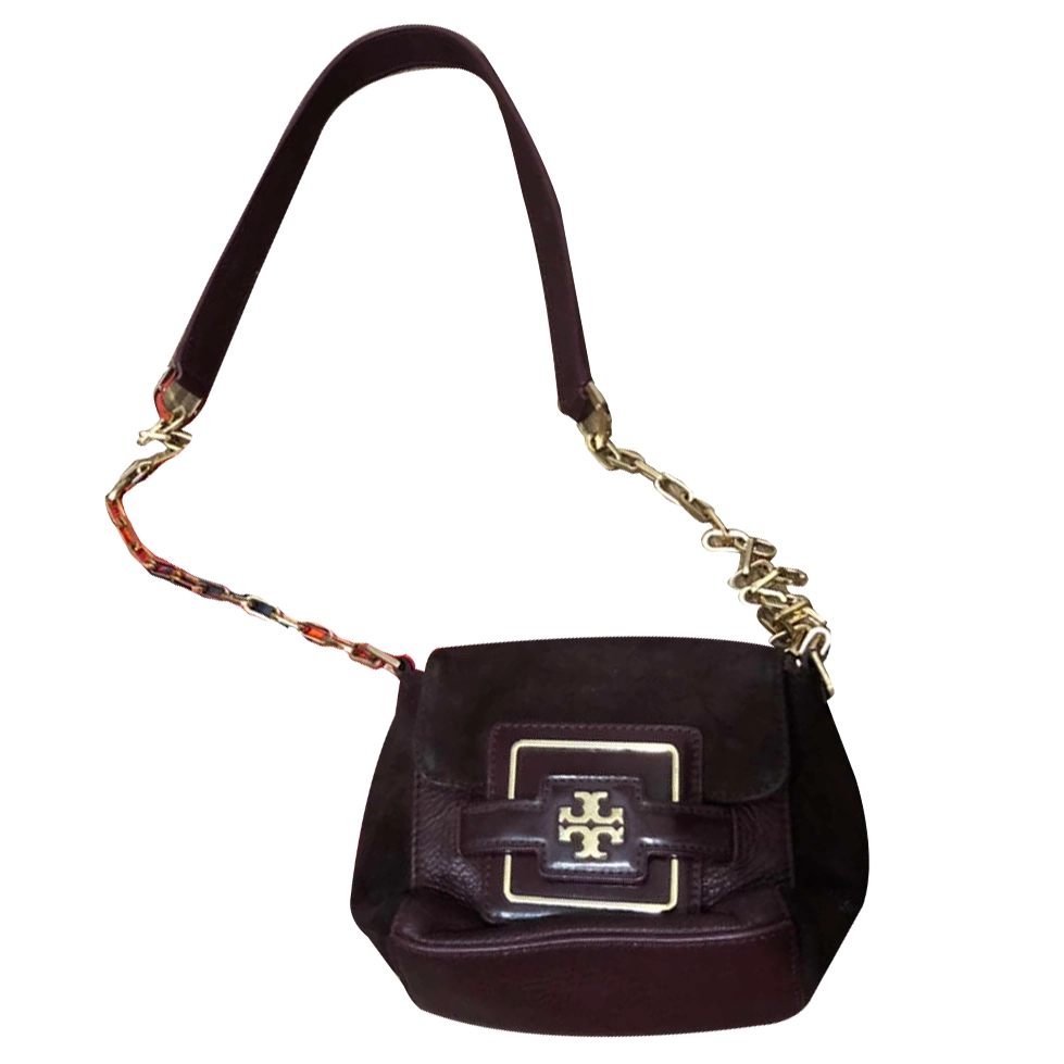 Tory Burch Robinson Blue Leather Gold Logo Fold Over Crossbody Shoulder Bag  ref.567937 - Joli Closet