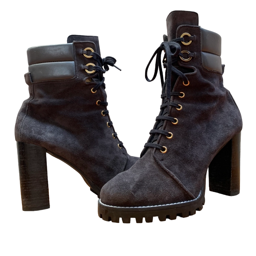 Stuart Weitzman Botas Gris 49 OFF Portelo Compra y Vende Moda de Lujo