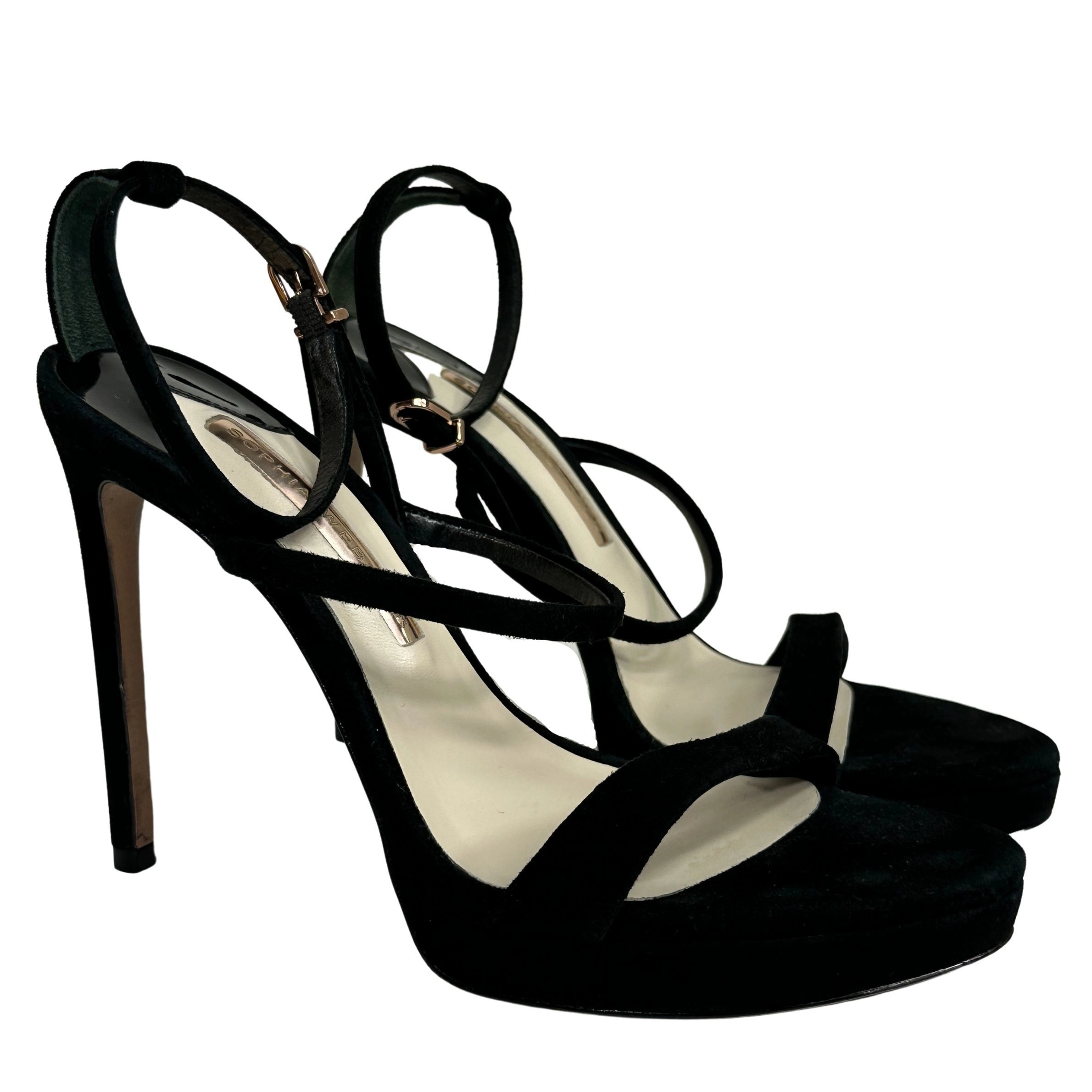 Tacones negro de online moda