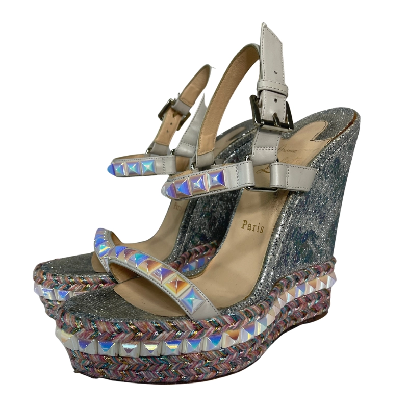 Christian Louboutin Metálico Platform Sandal Platform Sandals