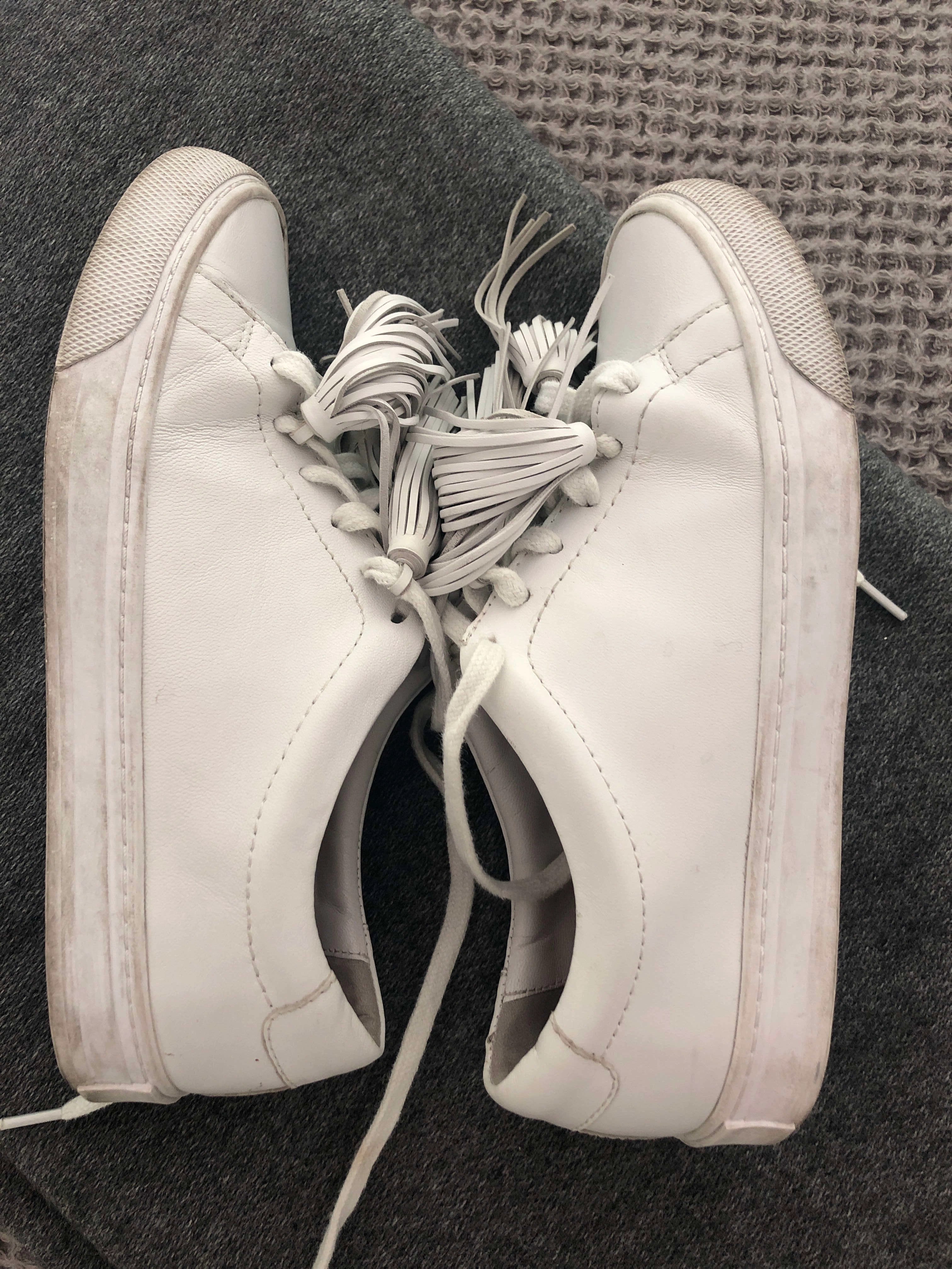 Loeffler randall hot sale tassel sneakers