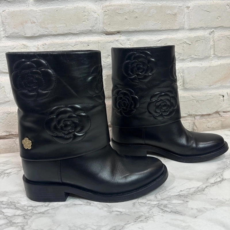 Botas best sale chanel negras