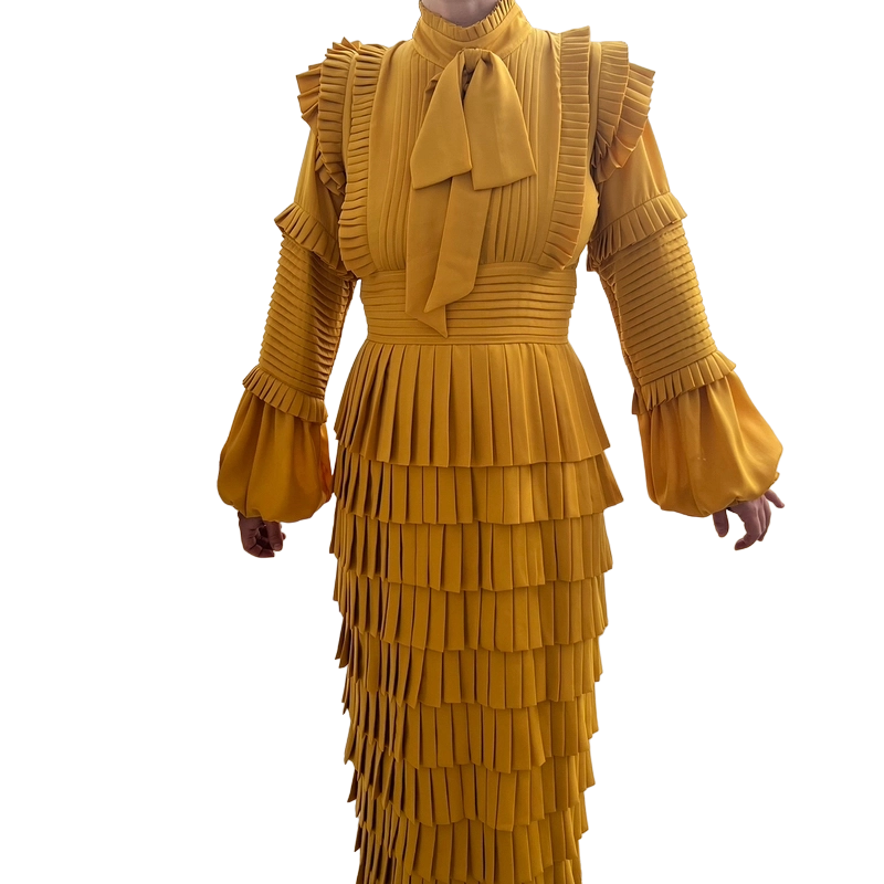 CARLOS PINEDA Gala Amarillo 65% OFF Portèlo: Compra y