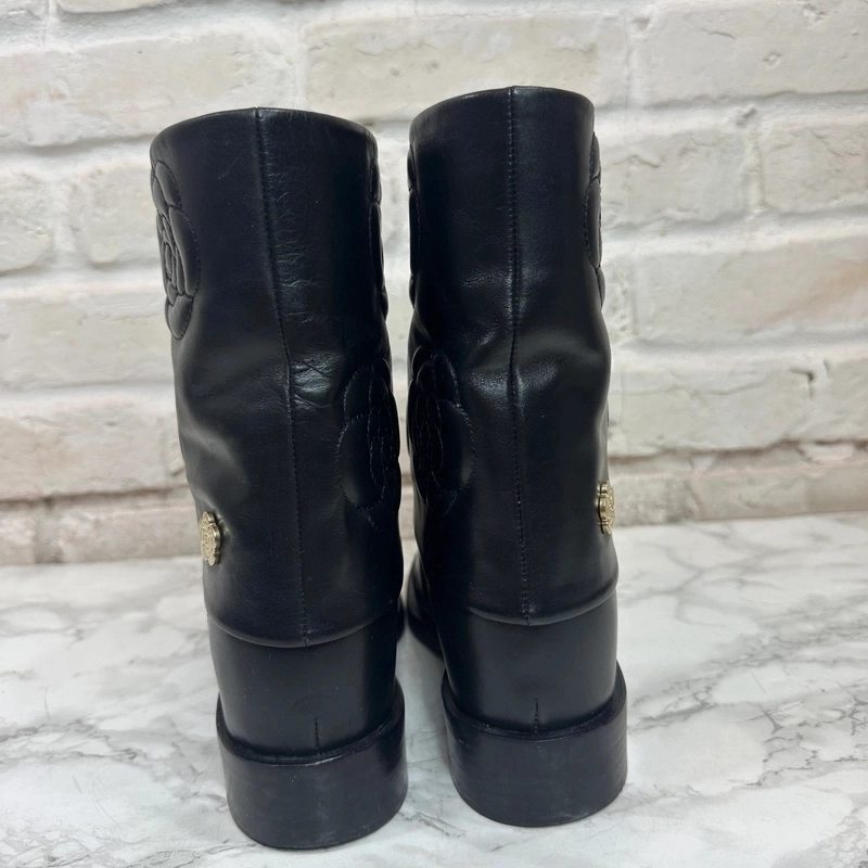 Botas chanel online negras