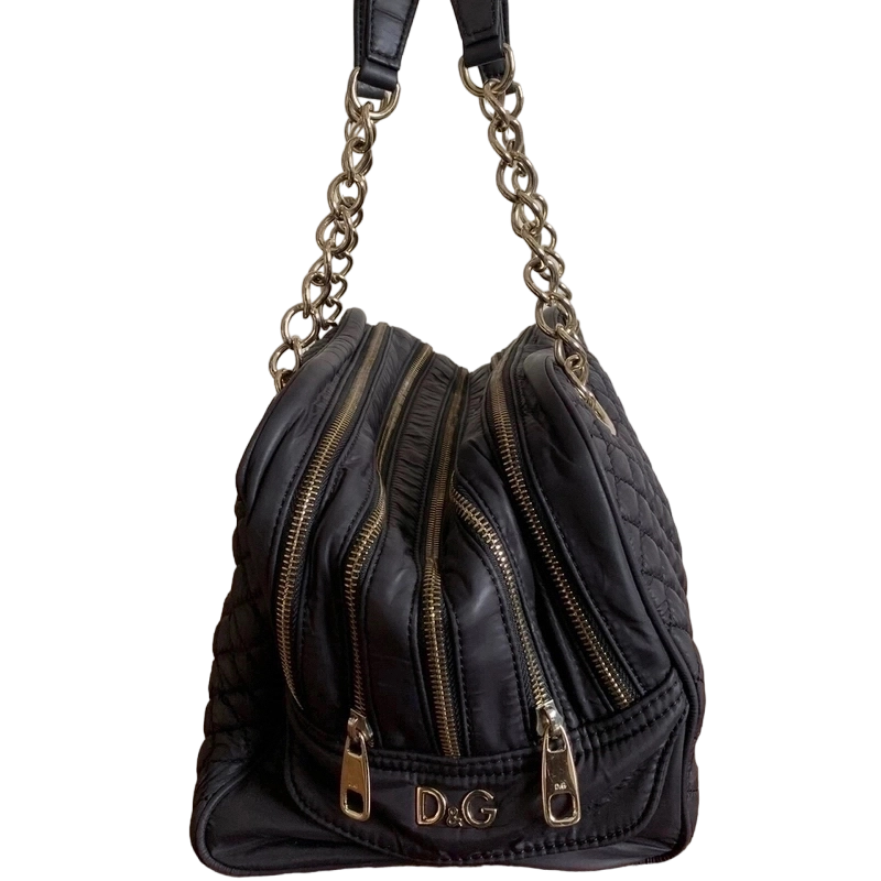 Bolsa dolce gabbana discount negra