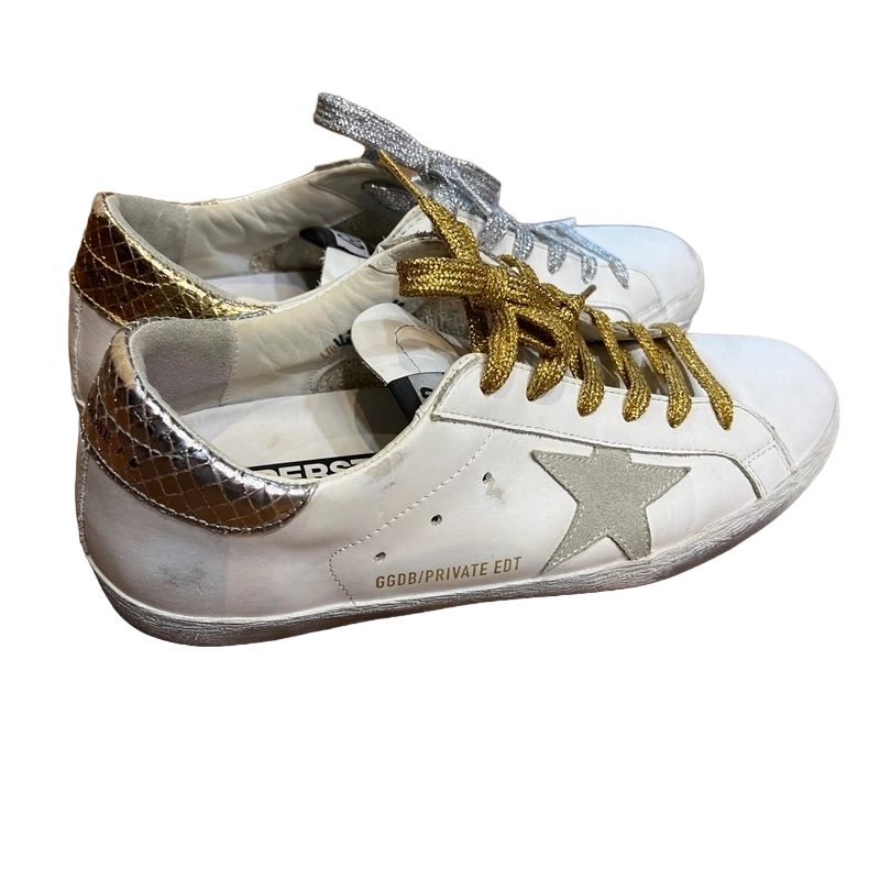 Golden goose tennis store shoes on sale