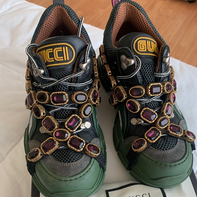 Botas Gucci Zapatos Gucci Con Cadenas Zapatillas Gucci Mujer