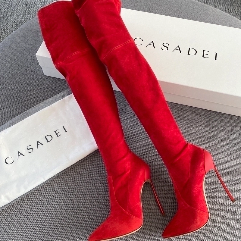 CASADEI Botas Rojo 47 OFF Port lo Compra y Vende Moda de Lujo